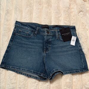 Banana Republic Women's Dark Blue Jean Shorts